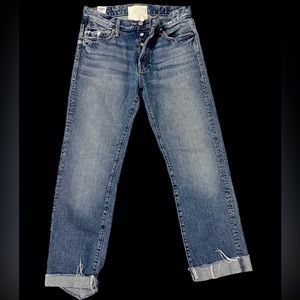Mother Superior High Waisted Button Fly Jeans